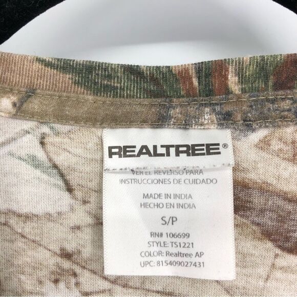 REALTREE Long Sleeve Camo Tee Womens Small - Picture 4 of 4